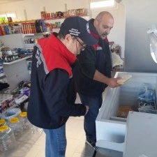 Ko&ccedil;arlı&rsquo;da toplu t&uuml;ketim yerleri kontrol edildi