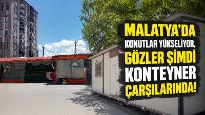 Konutlar Y&uuml;kseliyor G&ouml;zler Şimdi Konteyner &Ccedil;arşılarında