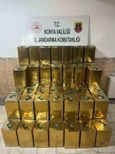 Konya’da bin 800 litre sahte zeytinyağı ele geçirildi