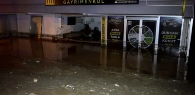 Dağlık alandan gelen sel etkili oldu