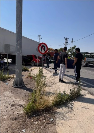 Konya&rsquo;da Feci Kaza: 2 Kişi Hayatını Kaybetti