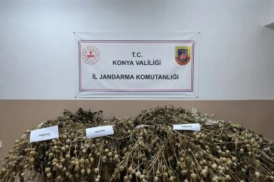 Konya'da Jandarmadan Uyuşturucuya B&uuml;y&uuml;k Darbe