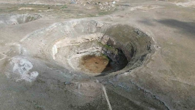 &Ccedil;ıralı Obruk G&ouml;l&uuml; son yağışlara rağmen su tutmadı