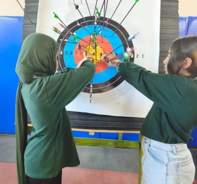 Korkut&rsquo;ta ok&ccedil;uluk antrenmanları yoğun katılımla s&uuml;r&uuml;yor
