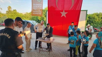 K&ouml;yceğiz D&ouml;ğ&uuml;şbelen&rsquo;de Yaz Kur&rsquo;an Kursu kapanış t&ouml;reni