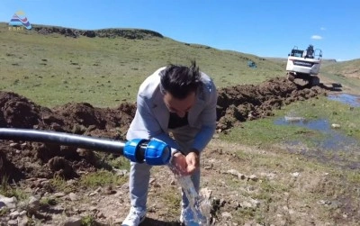 Yüz yıllık su hasreti sona erdi