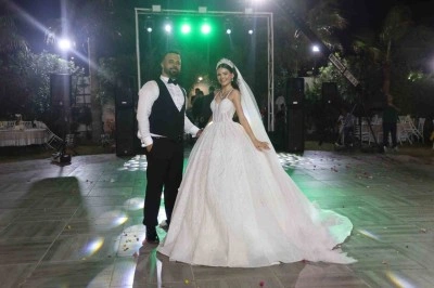 Kübalı geline Arap usulü düğün