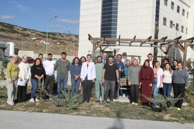 Kula Devlet Hastanesi&rsquo;nde ger&ccedil;eğini aratmayan deprem tatbikatı