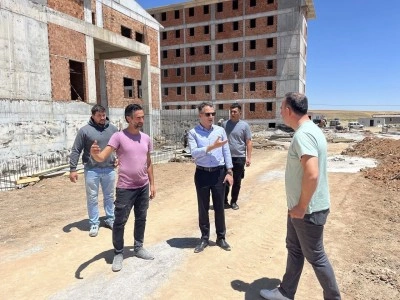 Kulu'da KYK Yurt Binası İnşaatı Devam Ediyor