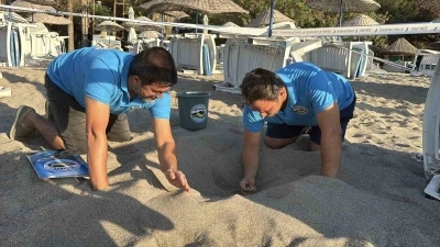 Kumsalda başlayan umut yolculuğu denizde tamamlandı