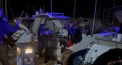 Kuşadası'nda Kaçak Organize Suç Örgütü Üyeleri Yakalandı