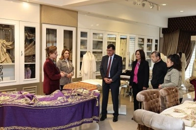 K&uuml;tahya Belediye Başkanı Kahveci&rsquo;den k&uuml;lt&uuml;rel &uuml;retime destek