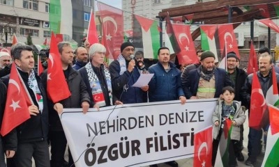 Kütahya’da Gazze için protesto: "İşgale ve zulme son verilsin"