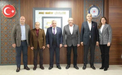 KUTO Yönetimi Aydın İl Emniyet Müdürü Erdoğan ve İl Kültür Turizm Müdürü Demir’le görüştü