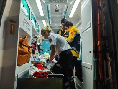 Kuzey Makedonya’daki yangında yaralanan 9 kişi tedavi için Türkiye’ye getirildi