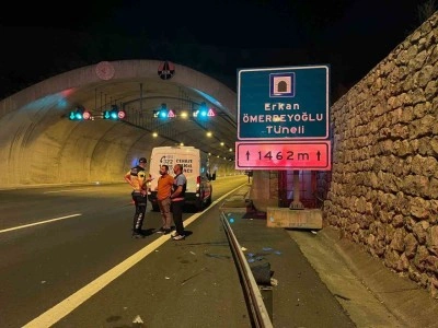 Kuzey Marmara Otoyolu’nda otomobilin çarptığı yaya hayatını kaybetti