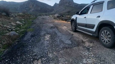  Lice Belediyesine yol tepkisi