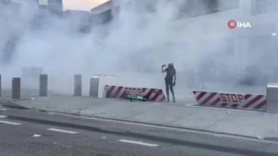Los Angeles'ta göçmenlere gözaltı operasyonu sokakları karıştırdı