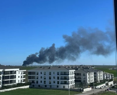 L&uuml;leburgaz&rsquo;da geri d&ouml;n&uuml;ş&uuml;m tesisinde yangın