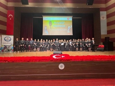 Maarif öğretmenler konseri ve halk oyunları gösterisi beğeni topladı