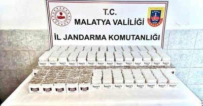 Malatya’da kaçak makaron operasyonu