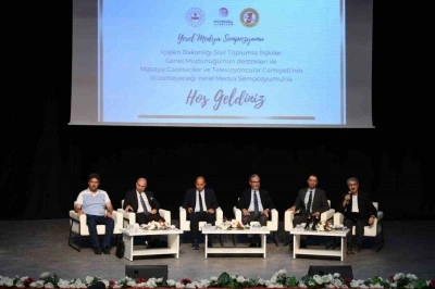 Depremin vurduğu ilimizde yerel medya sempozyumu yapıldı