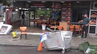 Maltepe&rsquo;de alkoll&uuml; s&uuml;r&uuml;c&uuml; d&uuml;kkana daldı