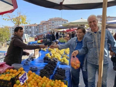 Mandalinanın fiyatı ge&ccedil;en seneye g&ouml;re y&uuml;zde 30 d&uuml;şt&uuml;
