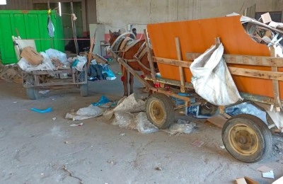 Manisa&rsquo;da at arabası operasyonu: İki at arabası trafikten men edildi