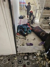 Mardin’de ev yangınında 9 kişi dumandan etkilendi