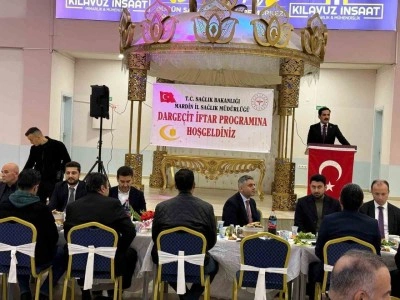 Mardin’de sağlık çalışanları iftarda bir araya geldi