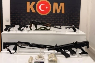 Mardin'de Silah ve Uyuşturucu Operasyonu