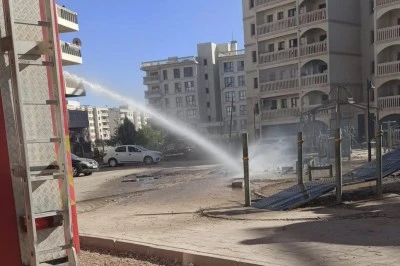 Mardin Nusaybin’de Çocuk Parkına Kundaklama