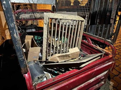 MASKİ&rsquo;ye ait yağmur mazgallarını &ccedil;alan ş&uuml;pheliler yakalandı