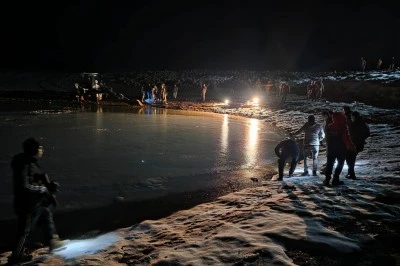 Mazıdağı'nda Kayıp &Ccedil;ocuklar, Buzlu G&ouml;letin Yakınında &Ouml;l&uuml; Bulundu