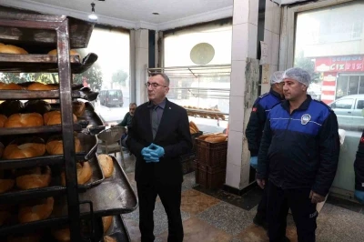 Fırınlara sıkı denetimde 5 işletmeye ceza