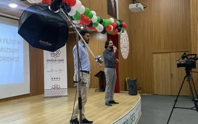Mersin’de Gazze için anma programı düzenlendi