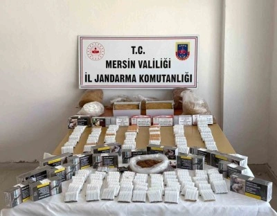 Kaçak makaron operasyonunda 3 gözaltı