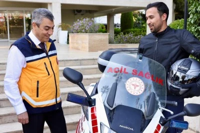 Mersin’de Motorize Ambulans Dönemi Başladı