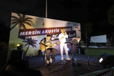 Mersin&rsquo;de yaz akşamları akustik konserlerle renkleniyor
