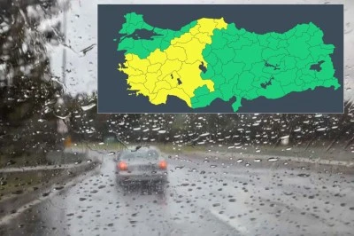 Meteoroloji'den 19 İl İ&ccedil;in Sarı Kodlu Uyarı