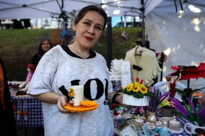 Meydan Kadınların dayanışma pazarı doldu taştı