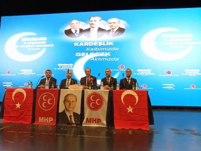 MHP Diyarbakır&rsquo;da kongre heyecanı