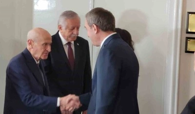 MHP Lideri Bahçeli, DEM Parti heyeti ile görüştü