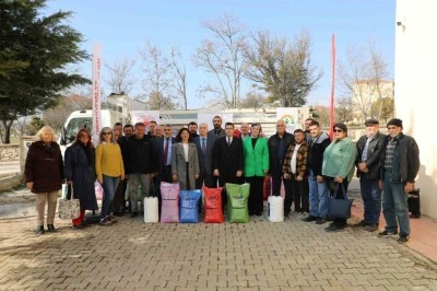 Mihalı&ccedil;&ccedil;ık&rsquo;ta &rsquo;İyi Tarım&rsquo; &ccedil;ift&ccedil;ilerine destek