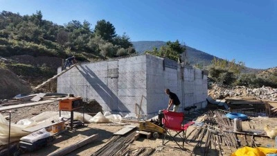 Milas Bafa Mahallesi&rsquo;nde i&ccedil;me suyu deposu yenileniyor