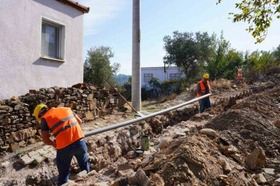 Milas&rsquo;ta 40 yıllık i&ccedil;me suyu hattı yenileniyor