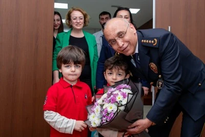 Minik Kalplerden Kahraman Polislere Anlamlı Ziyaret