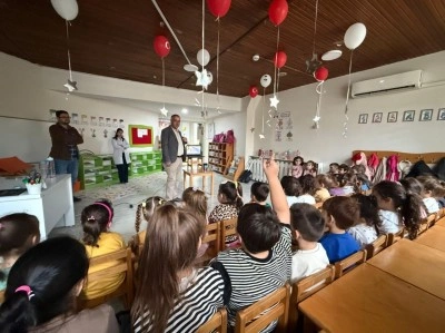 Minik &ouml;ğrencilere tasarruf ve tutumluluk eğitimi verildi