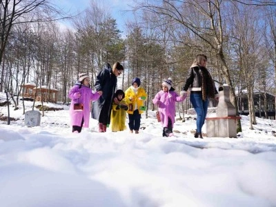 Minikler doğal hayatı unutmadı